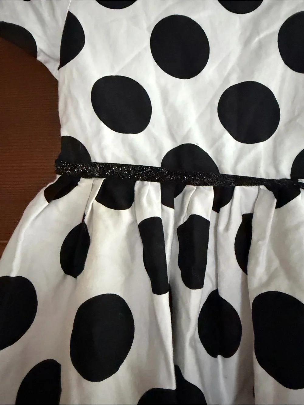 Carter's Black & White Polka Dot Baby Girls' Dress Size 18M